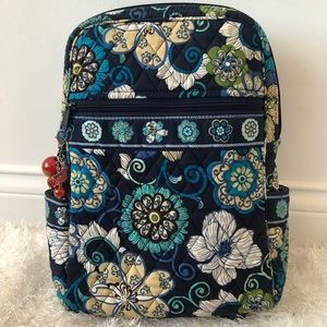 Vera Bradley Mod Floral Blue mini backpack